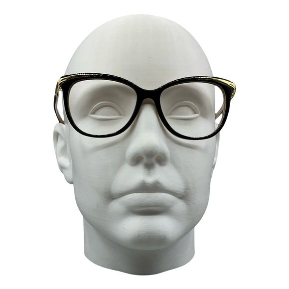 Ralph Lauren RA5203 1090/13 Black Gold Cat Eye Sunglasses No Lens Frame Only main image 5
